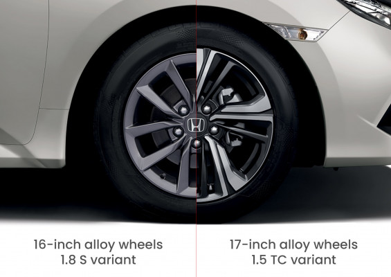 16 & 17 ALLOY WHEELS